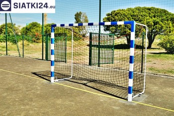 Siatki Piła - Siatka bramkowa 3x2m — idealna na boiska orlik i do gry w piłkę ręczną dla terenów Miata Piła